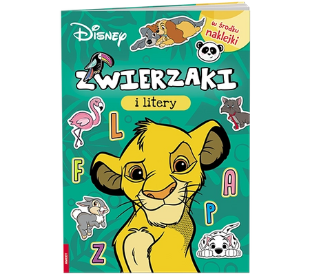 Disney Zwierzęta i litery KOS-9102