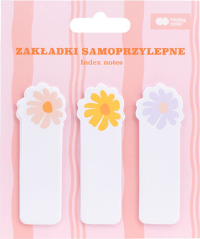 Zakładki samoprzylepne BLOOM-Kwiatki Happy Color 3 szt.