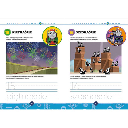 Tomek i Przyjaciele. Od 1 do 20. Liczby