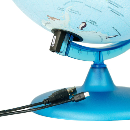 Globus Safari podświetlany ze zwierzętami  30 cm