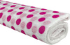 Paczka Bibuła marszczona 50x200 kropki różowe na białym 10 rolek