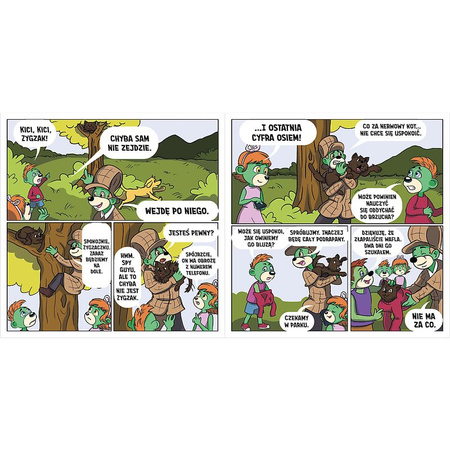 Komiks Spy Guy. Na tropie spokoju.