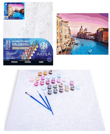 Malowanie po numerach Astra Artea Wenecki Pejzaż