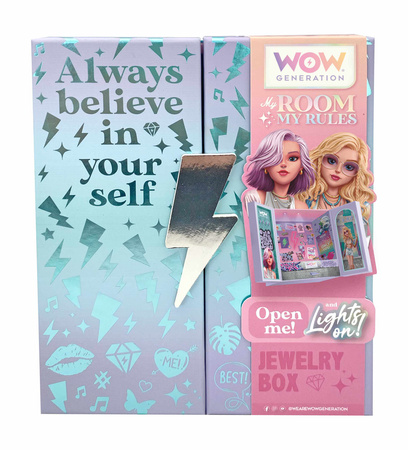 Pudełko na biżuterię z efektami świetlnymi WOW00115