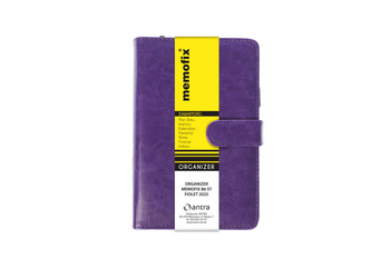 Organizer 2026 Memofix B6 ST fiolet