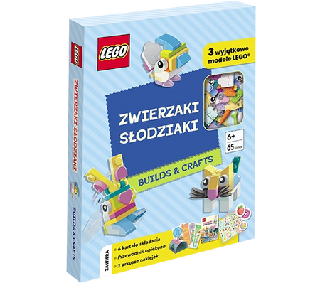 Lego Books Build & Fold Crafts Zwierzaki Słodziaki Z NCB-6601