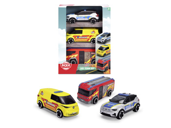 Zestaw pojazdów ratunkowych Dickie SOS 3-pak 15,5cm