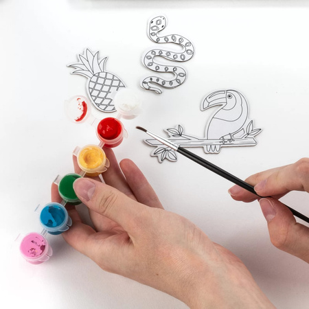 Obraz 3D tajemnice tropików Kidea