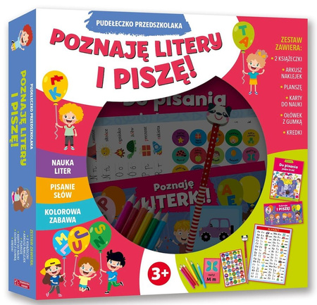 Pudełeczko przedszkolaka. Poznaję litery i piszę!