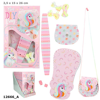 Zestaw do robienia torebki DIY z Jednorożcem Ylvi 12666A