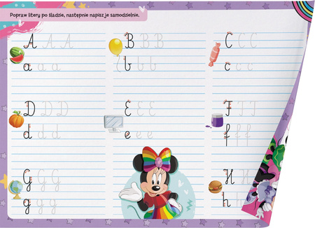 Disney Uczy Ścieralne EDUplansze UMA-9302