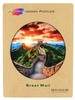 Puzzle 200 drewniane kolorowe Wielki Mur Chiński