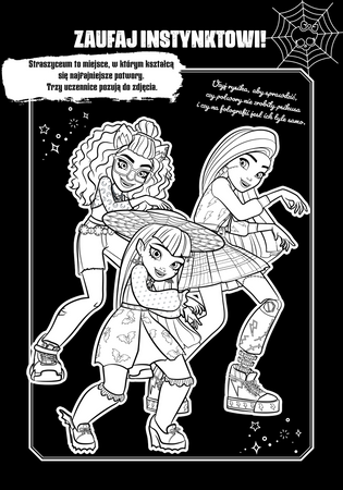 Witamy w straszyceum! Monster High. Ekstrazdrapka
