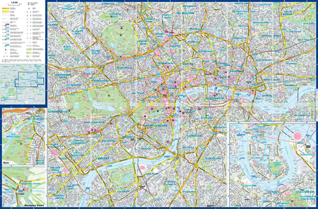 Londyn map&guide PL laminat 2024