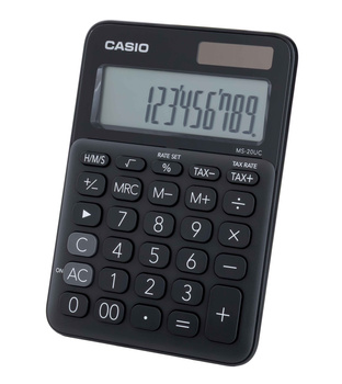 Kalkulator biurowy Casio MS20 UC BK-BOX