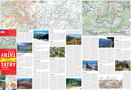 Tatry Polskie mapa turystyczna 1: 30 000 papier 2022
