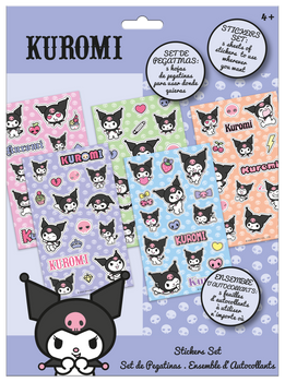 Naklejki Kuromi 92 sztuki KU00021
