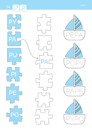 Moje sylabki Nauka pisania