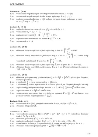 Arkusze maturalne z matematyki poziom rozszerzony 2025-2028