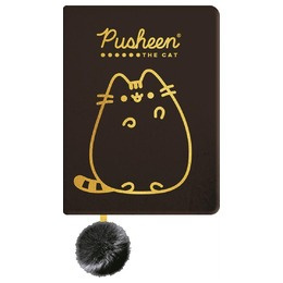 Notatnik A5 pluszowy Pusheen Gold 96 k.