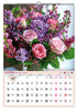 Kalendarz 2026 ścienny Piękne bukiety A2 V6