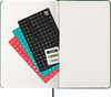 Kalendarz 2026 12M Moleskine L twarda oprawa dzienny Myrtle Green 13x21cm