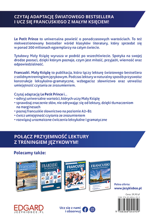 Mały Książę / Le Petit Prince. Klasyka z ćwiczeniami wyd. francuskie