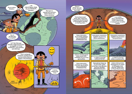 Wulkany. Ogień i życie. Naukomiks wyd. 2025