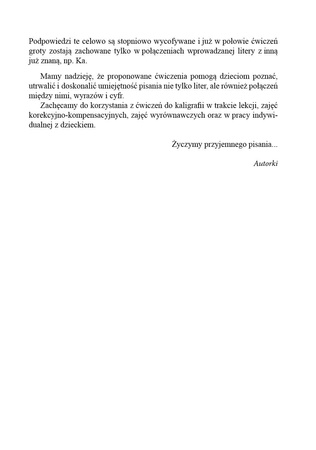 Lubię ładnie pisać część 1