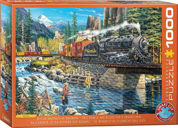 Puzzle 1000 River Silence is Broken by Ken Zylla 6000-5877