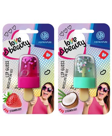 Błyszczyk do ust Astrafun Ice Cream 1szt. mix