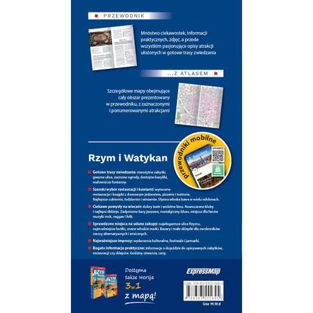 Rzym przewodnik z atlasem 2025