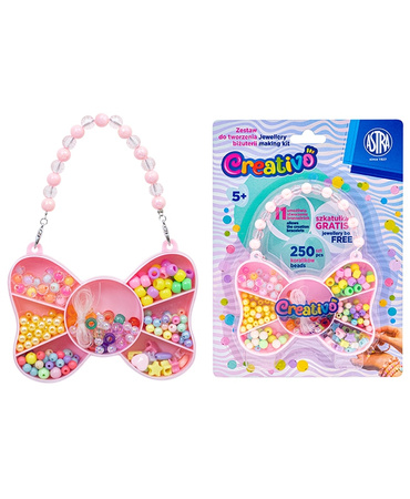 Zestaw koralików Motyl Astra Creativo