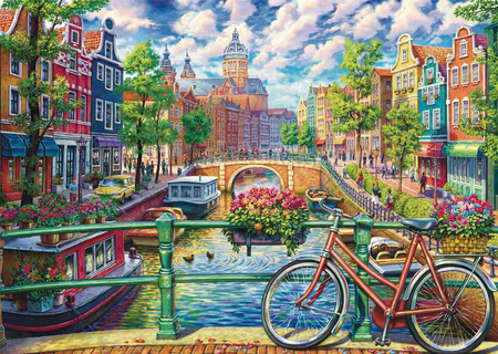 Puzzle 1000 PQ Kanał Amsterdamski 113684