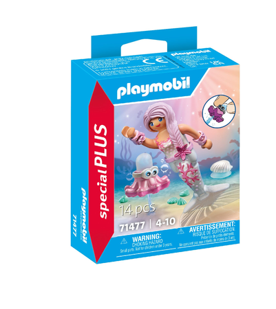 Playmobil Syrenka z ośmiornicą pryskającą wodą 71477