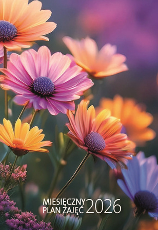 Kalendarz 2026 Miesięczny plan zajęć MPZ 1szt.mix