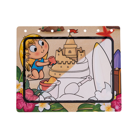 Książeczka z pisakiem wodnym wakacje