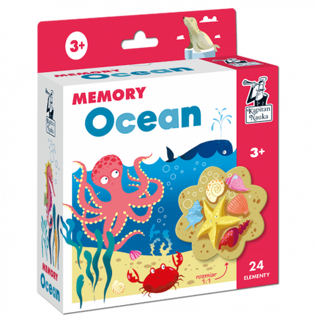 Gra Memory Ocean Kapitan Nauka