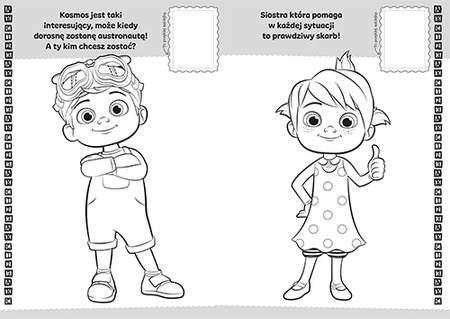 Cocomelon. Koloruj i naklejaj