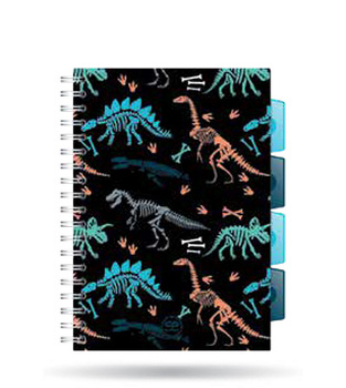 Kołozeszyt A5 100k kratka PP Coolpack fossil