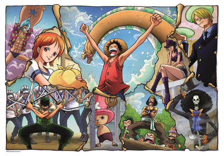 Puzzle 500 cubes Anime One piece 35136
