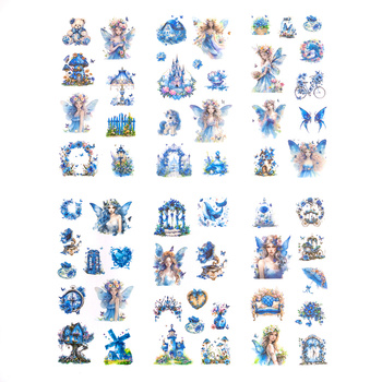 Naklejki Pet Wróżki Blue Stardust 6 arkuszy