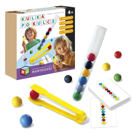 Gra Montessori Kulka po kulce