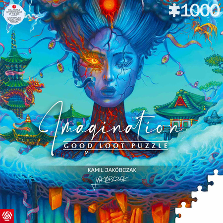 Puzzle 1000 Imagination Kamil Jakóbczak Fudżi