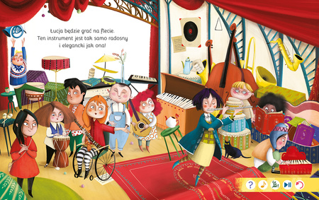 Wszystko gra! Poznajemy instrumenty muzyczne. Kakadu