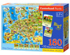 Puzzle 180 Mapa Europy E-227-PL