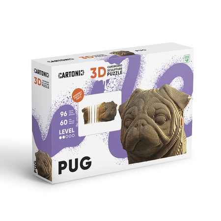 Cartonic 3D Puzzle PUG