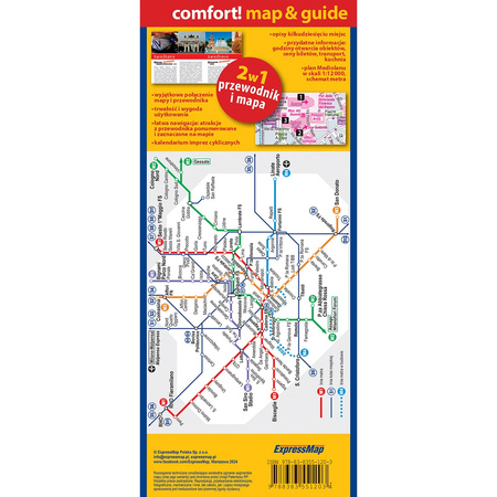 Mediolan map&guide PL laminat 2024