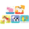 Puzzle 5w1 Układam zwierzątka 20 elementów CzuCzu