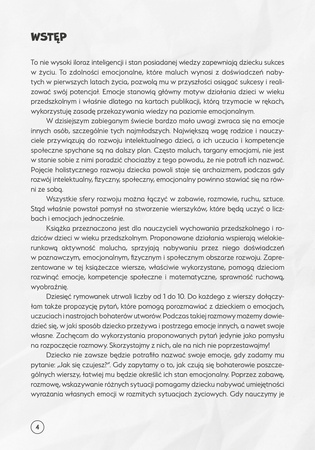 Wierszyki uczące matematyki Rymowanki o liczbach i emocjach z kartami pracy i propozycjami zabaw ruchowych